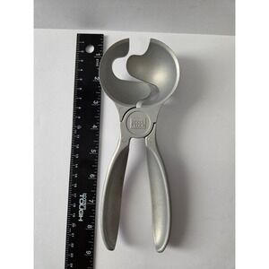 Good Cook Cast Aluminum Meatballer Scissor Scoop Kitchen Tool Silver 7 Inch
